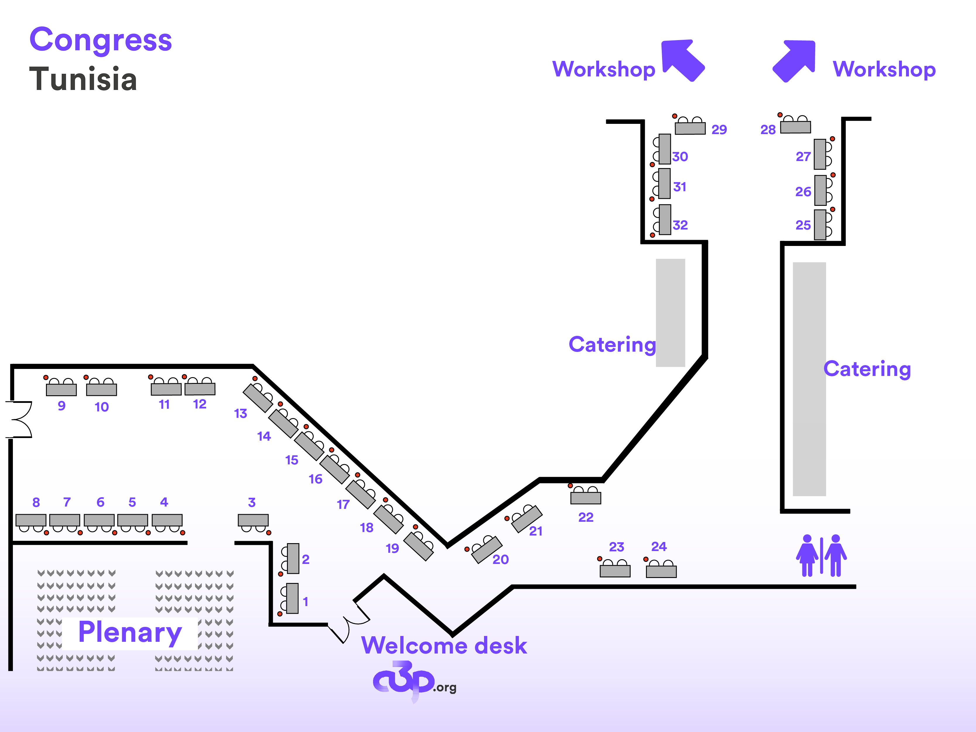 Exhibition map