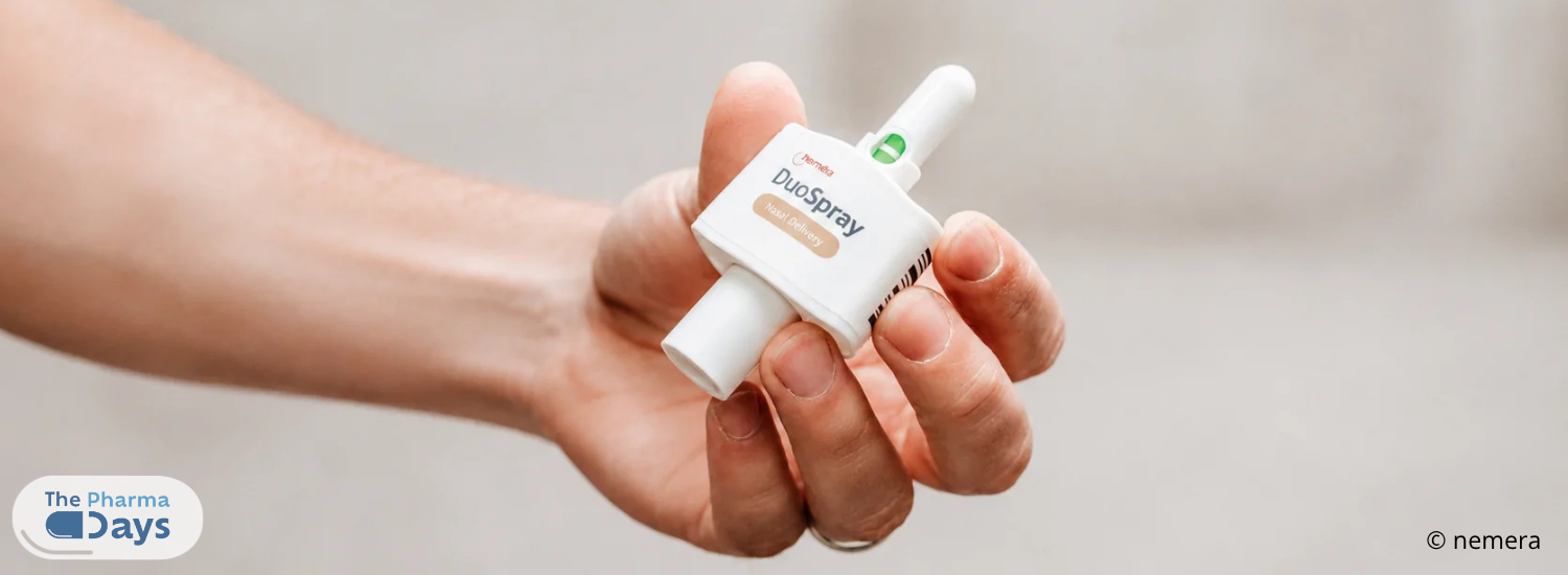 Nemera expands its systemic intranasal drug delivery portfolio with DuoSpray