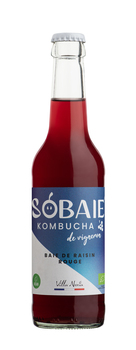 Sobaie Kombucha de vigneron - Baie de raisin Rouge