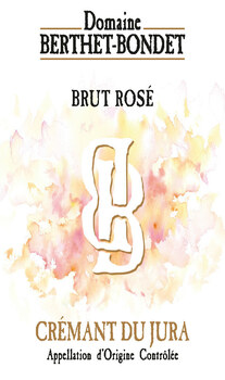 Crémant du Jura brut rosé