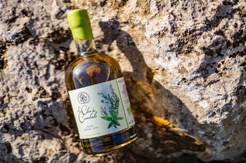 Liqueur de verveine thym