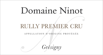 Rully Blanc 1er cru Grésigny / Domaine NINOT