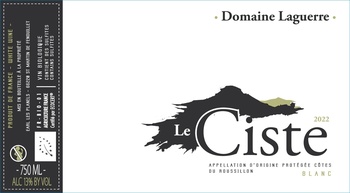 Domaine Laguerre Le Ciste Blanc