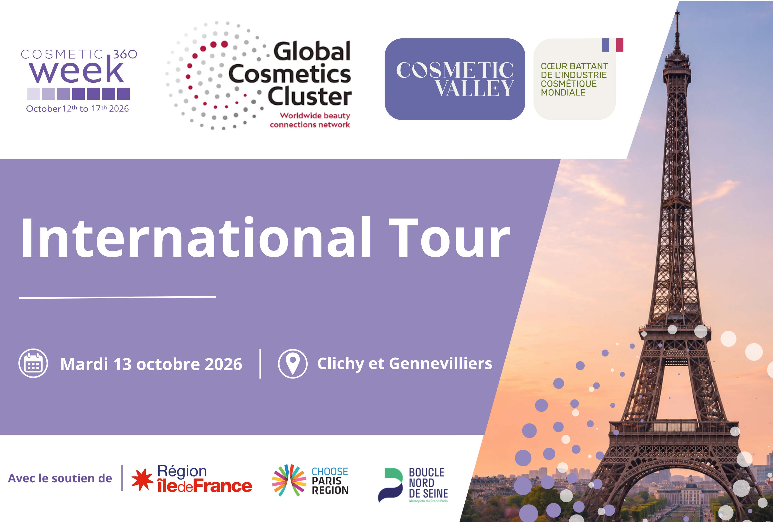 13 octobre - International Tour - COMPLET