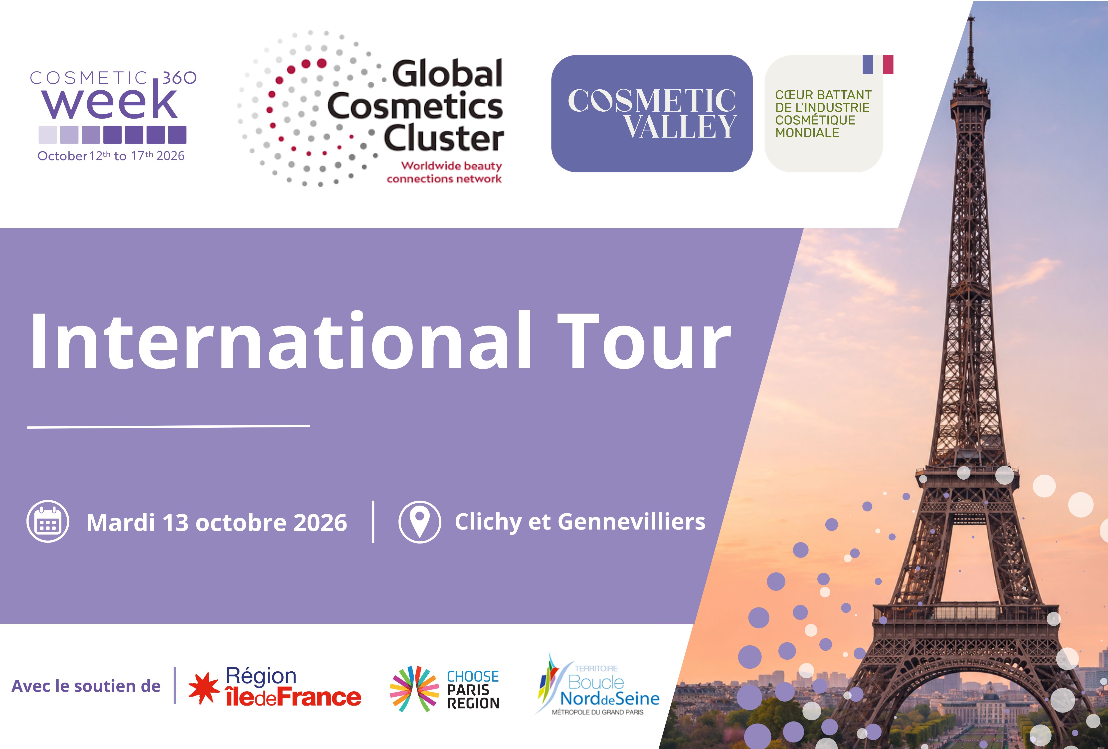 13 octobre - International Tour