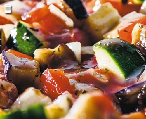 Ratatouille cuisinée à l'huile d'olive 3S - sachet fraîcheur