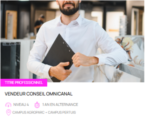 TITRE PROFESSIONNEL Vendeur conseil omnicanal