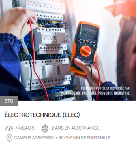 BTS Électrotechnique