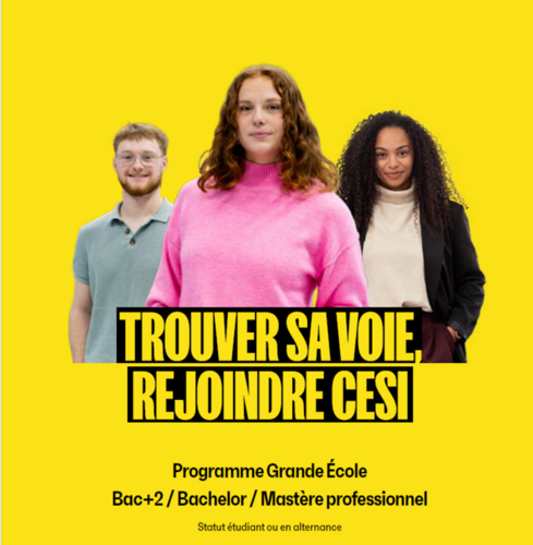 Les formations post-bac de CESI