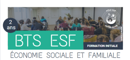 BTS ESF - Economie Sociale et Familiale