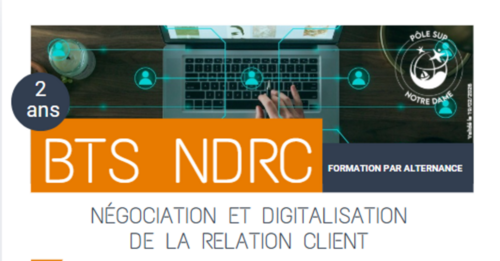 BTS NDRC - Négociation et Digitalisation de la Relation Client