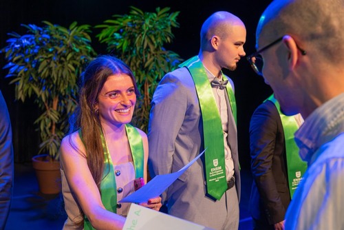 Cérémonie de remise de diplôme