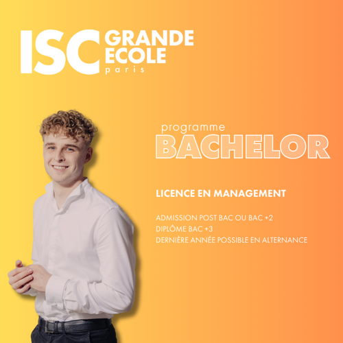 Bachelor de l'ISC PARIS - Parcours Cavaliers