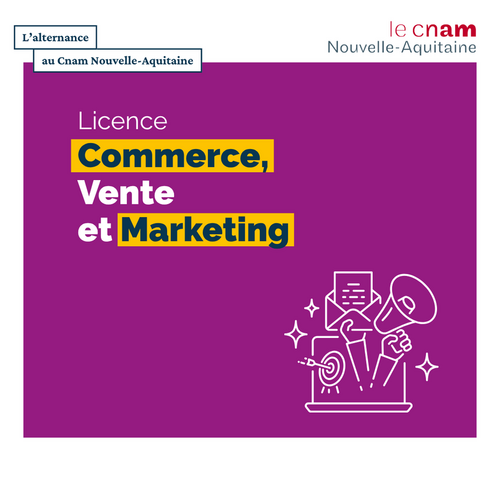 Licence générale Commerce, vente et marketing