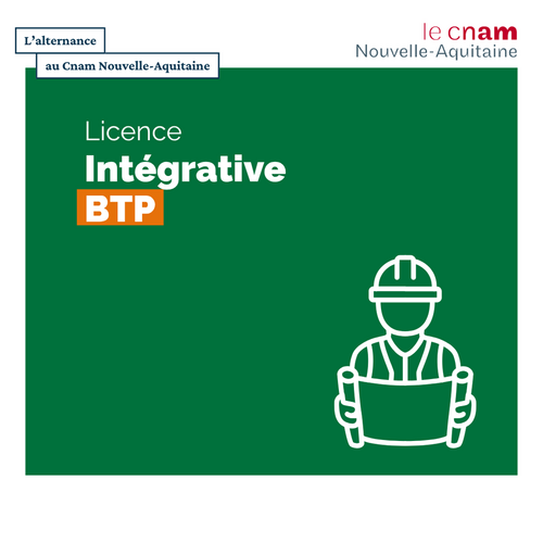 Licence intégrative BTP