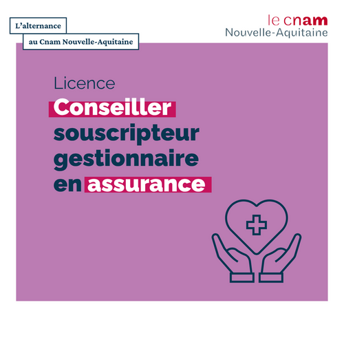 Licence professionnelle Conseiller, souscripteur, gestionnaire en assurance
