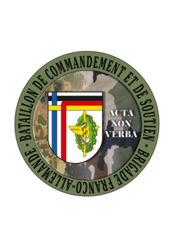 BATAILLON DE COMMANDEMENT ET DE SOUTIEN  DE LA BRIGADE FRANCO-ALLEMANDE