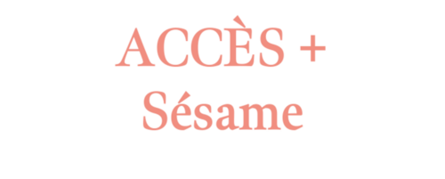 Préparation aux concours ACCÈS + Sésame