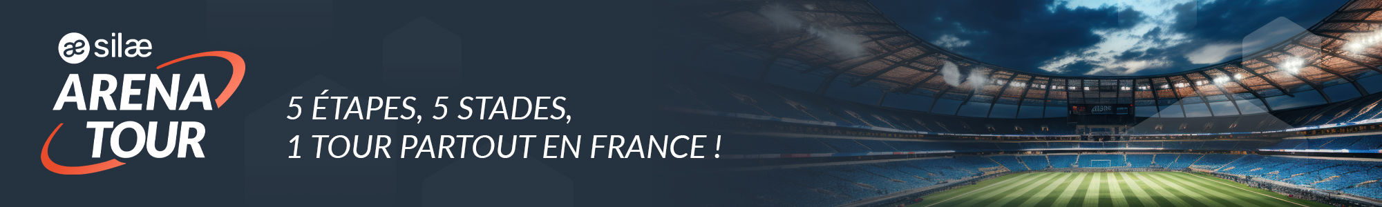 ur – 5 étapes, 5 stades, 1 tour partout en France