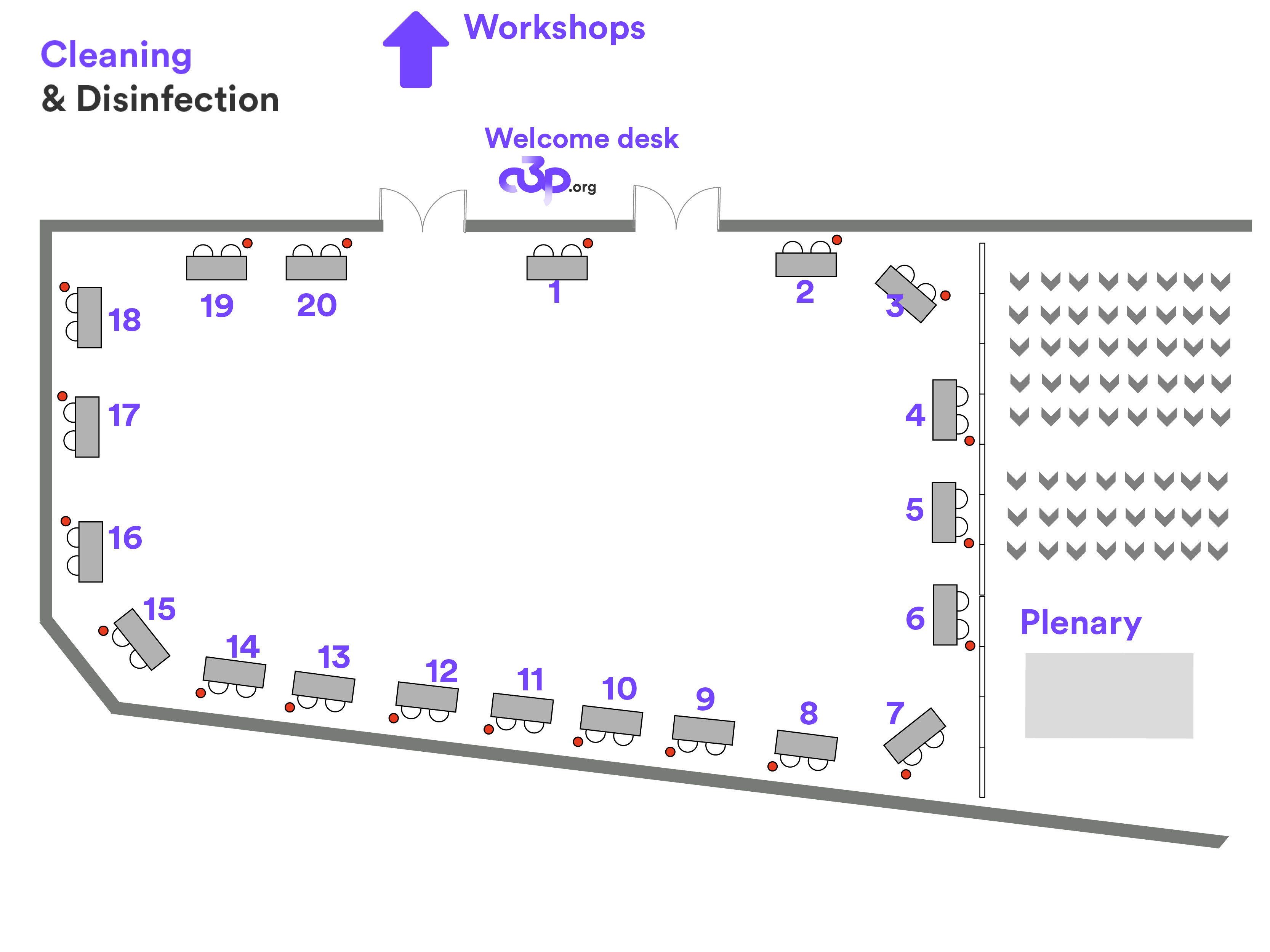 Exhibition map