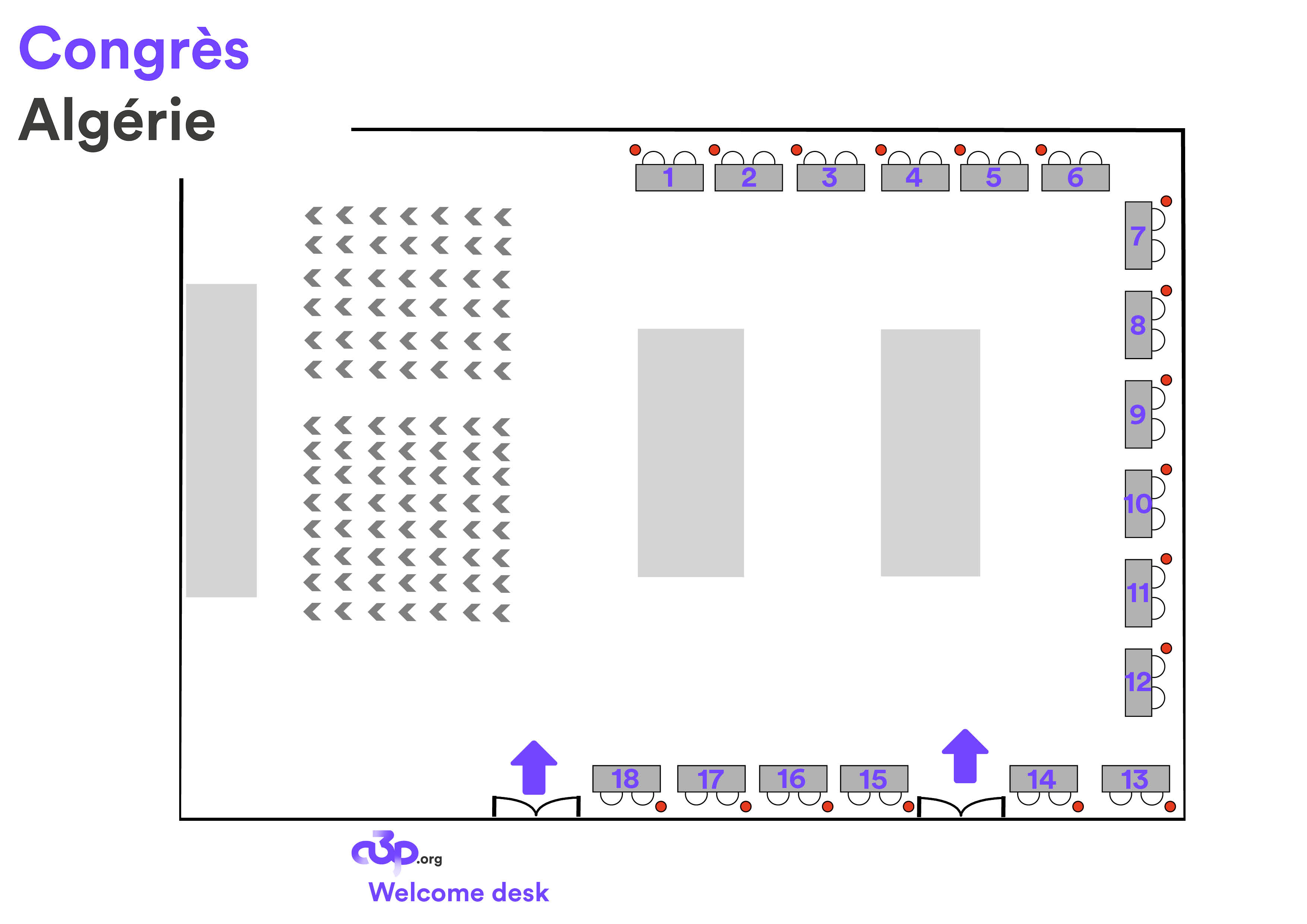 Exhibition map